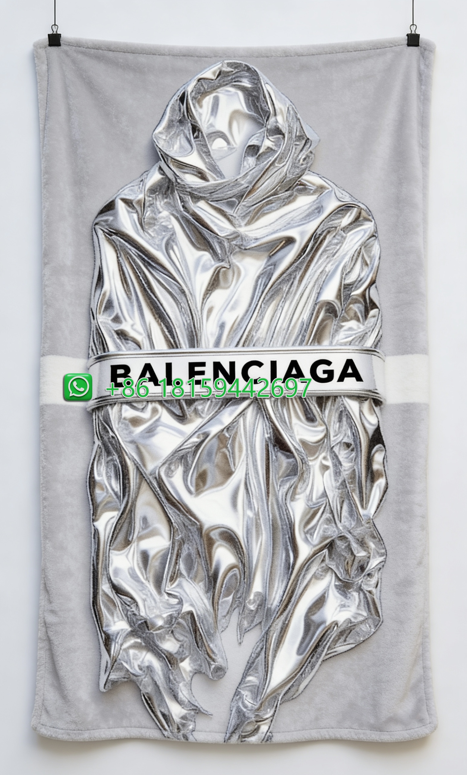Balenciaga Throw Blankets